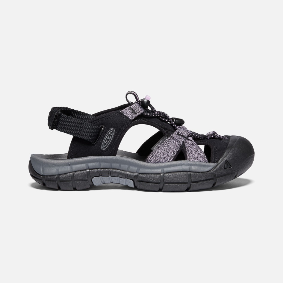 Naisten Rotko H2 Sandaalit Black-dawn Pink Keen