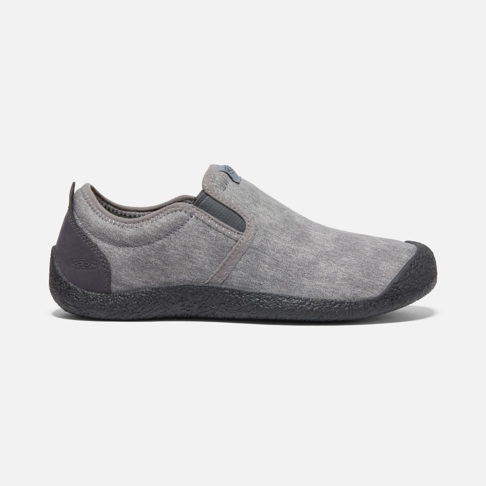 Teräksinen Harmaa-magneetti Innokas Miesten Howser Canvas-slip-on
