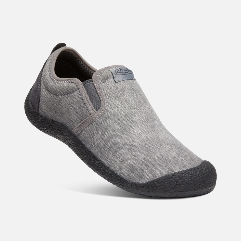 Teräksinen Harmaa-magneetti Innokas Miesten Howser Canvas-slip-on