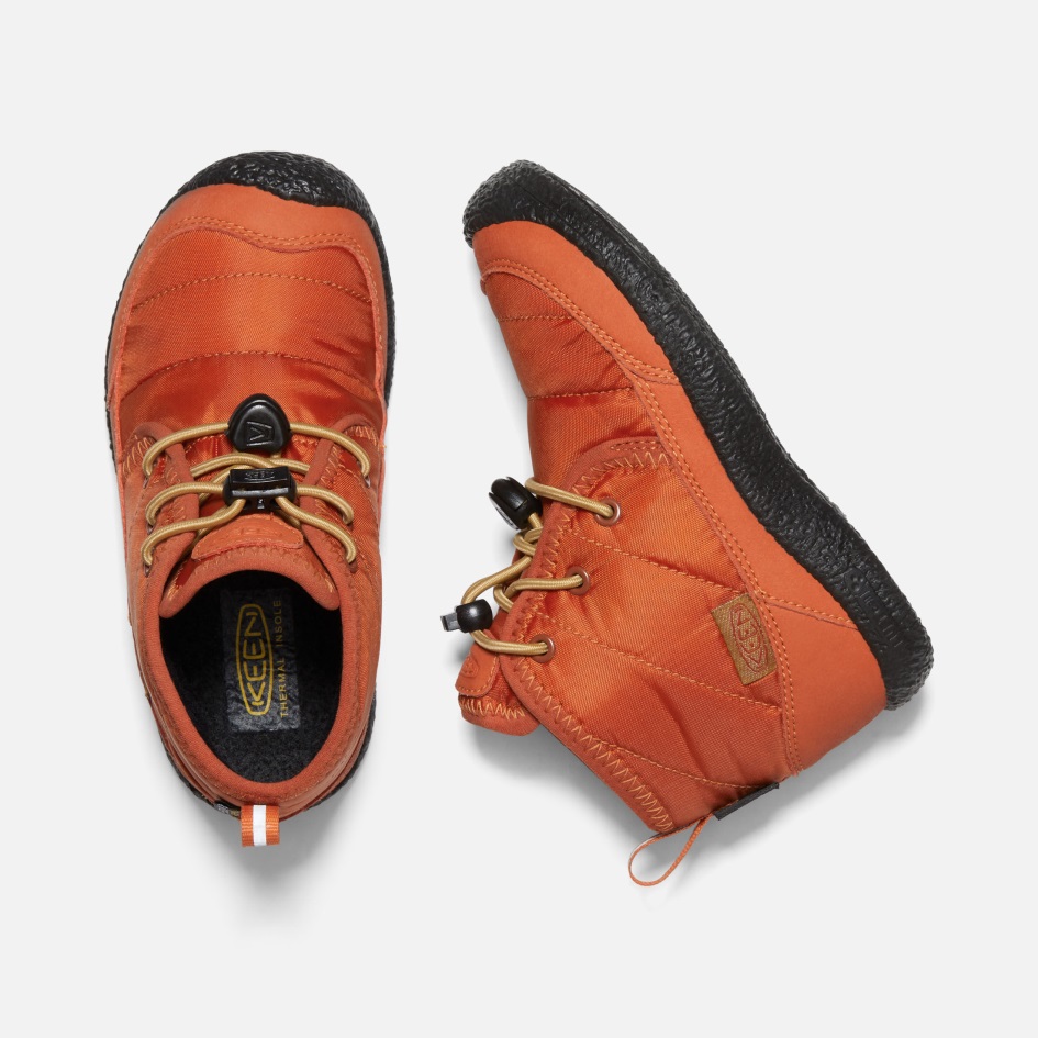 Nuorempien Lasten Howser Ii Vedenpitävä Chukka Potters Savi-musta Innokas