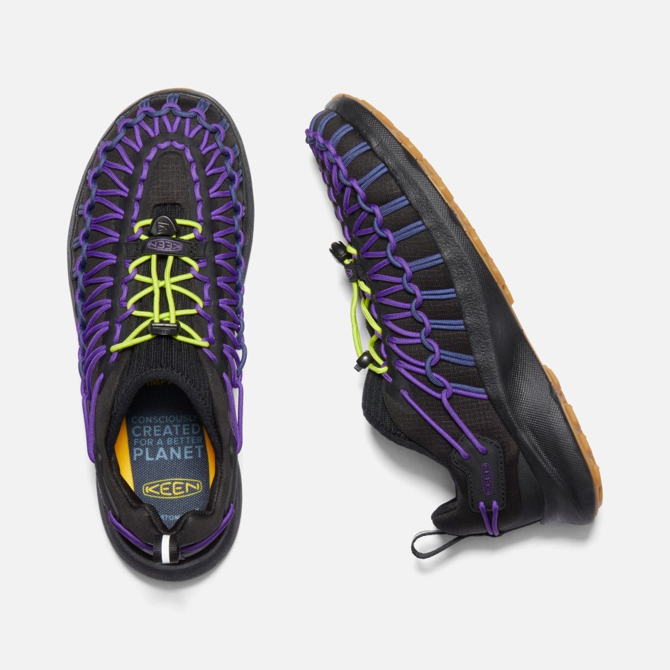 Naisten Uneek Snk Tennarit Black-greenlake Innokas