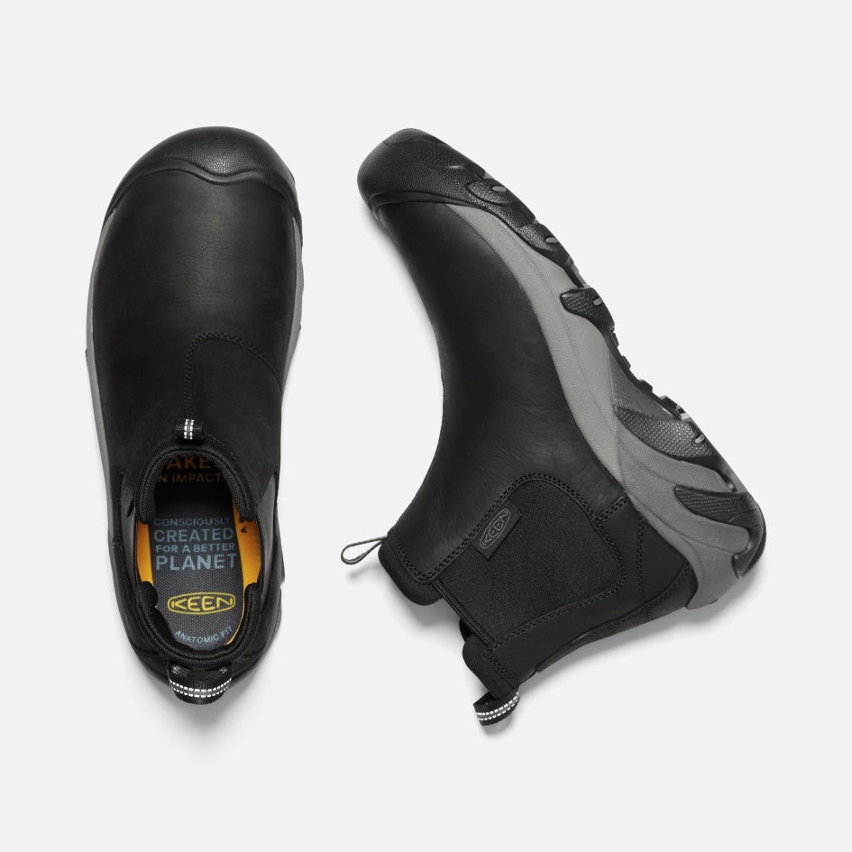 Black-Magnet Keen Miesten Targhee Ii Chelsea
