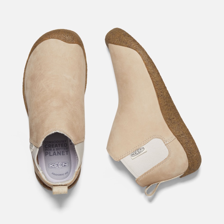 Naisten Safari-Birch Keen Mosey Chelsea -nahkasaappaat