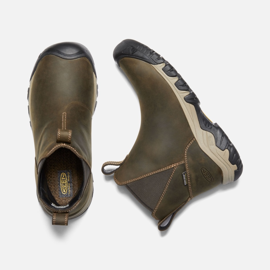 Innokas Naisten Greta Vedenpitävä Chelsea Oliivi-timberwolf