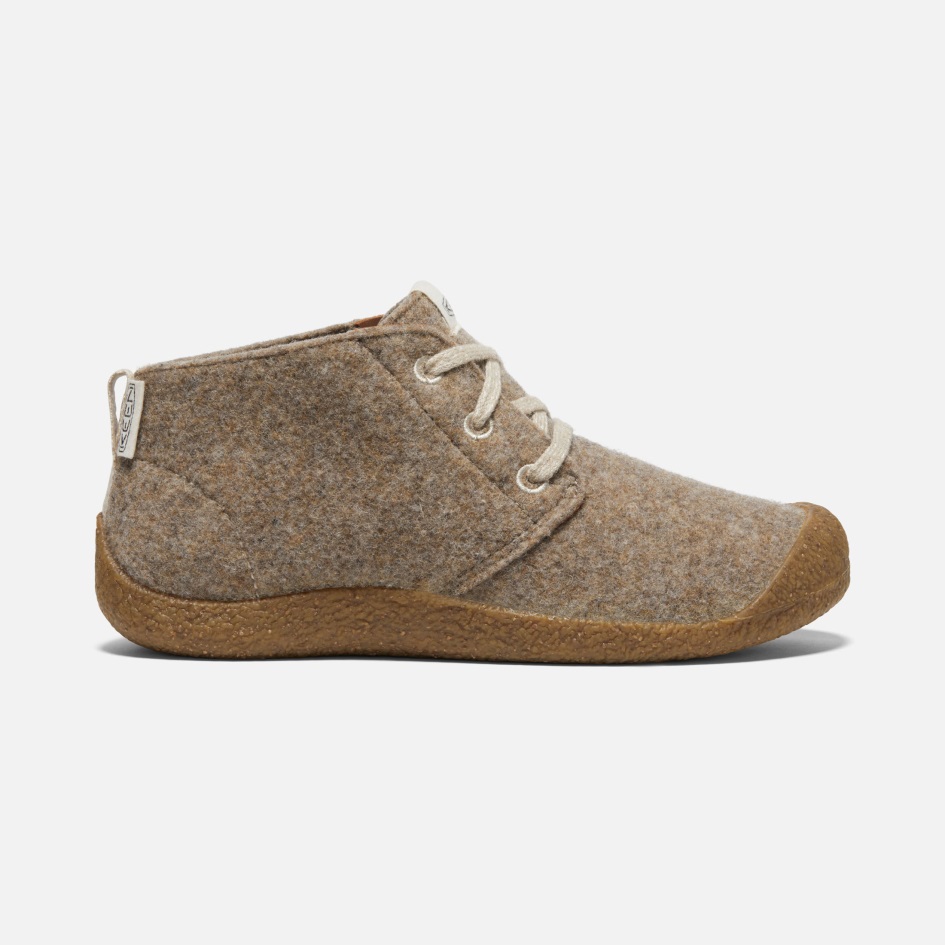 Keen Taupe Huopakoivu Naisten Mosey Chukka Saappaat