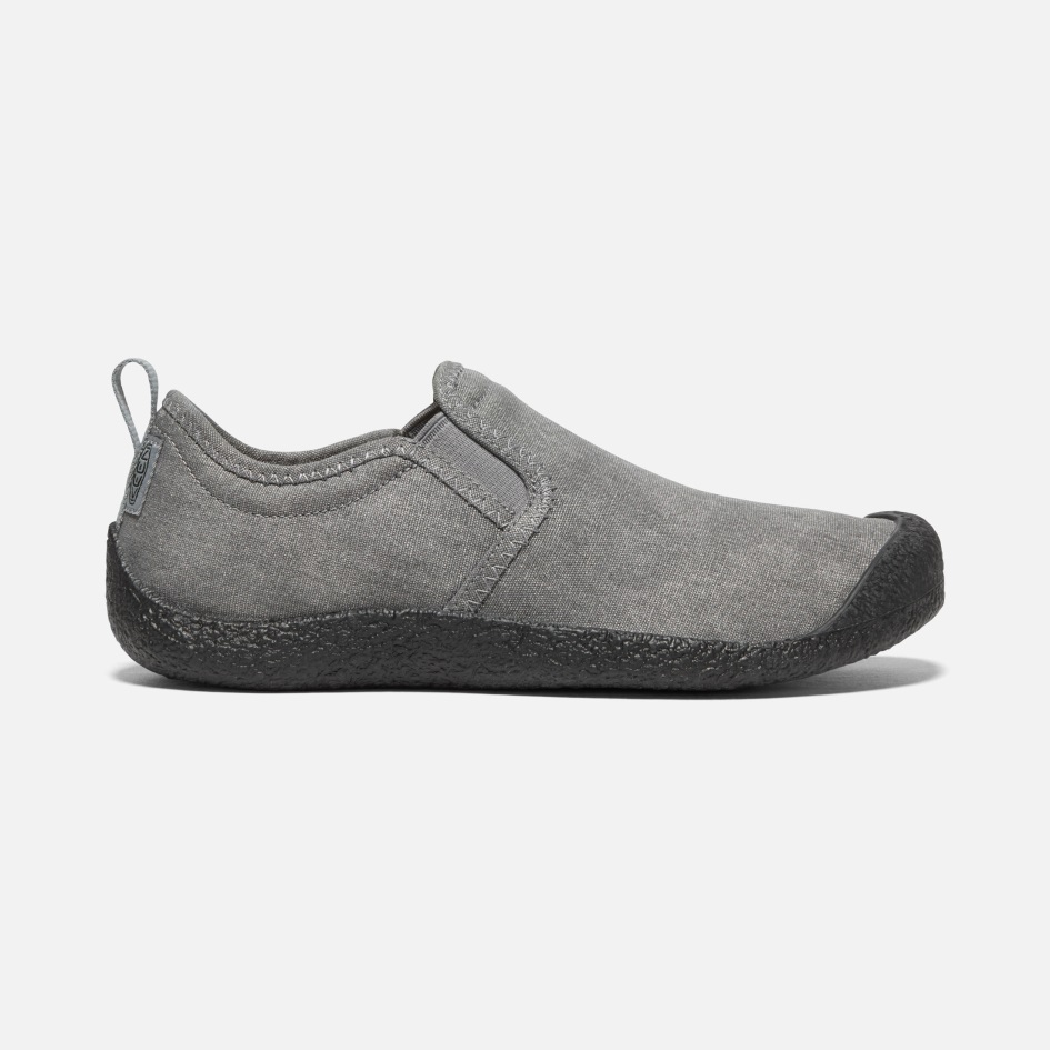 Innokas Naisten Howser Canvas-slip-on Harmaa-musta