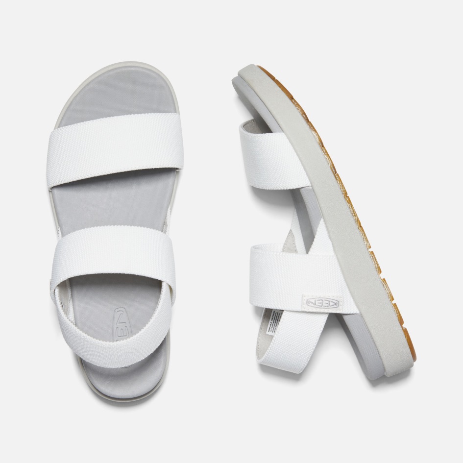 White-vapor Keen Naisten Elle Backstrap Rento Sandaalit